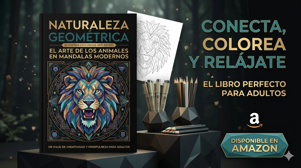 colorea animales como método antiestres