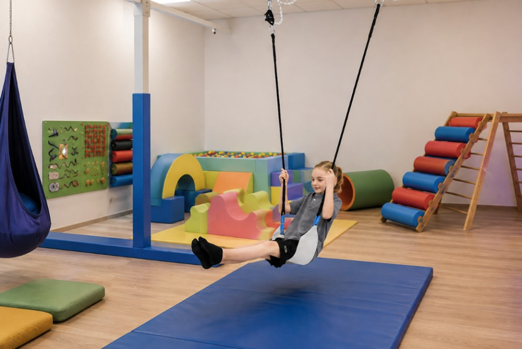 Cómo diseñar una sala de integración sensorial para niños